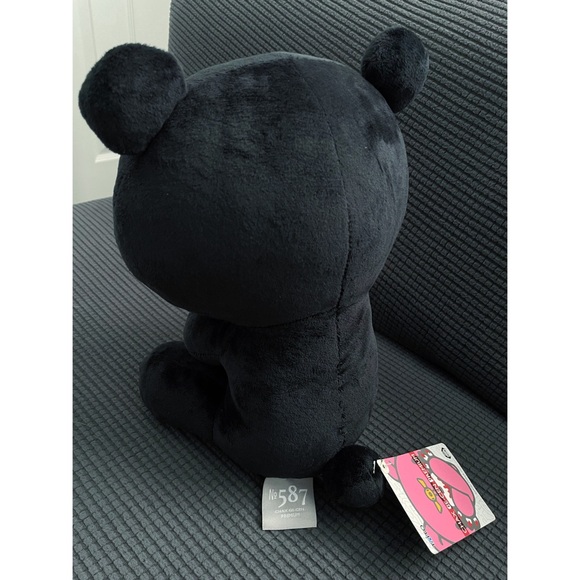 Gloomy Bear | Taito Chax Monotone Black Plush | CGP-587 - Picture 2 of 3